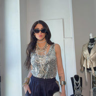 CANOTTA PAIETTES SILVER