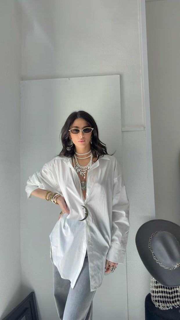 CAMICIA SAGOMATA BIANCA