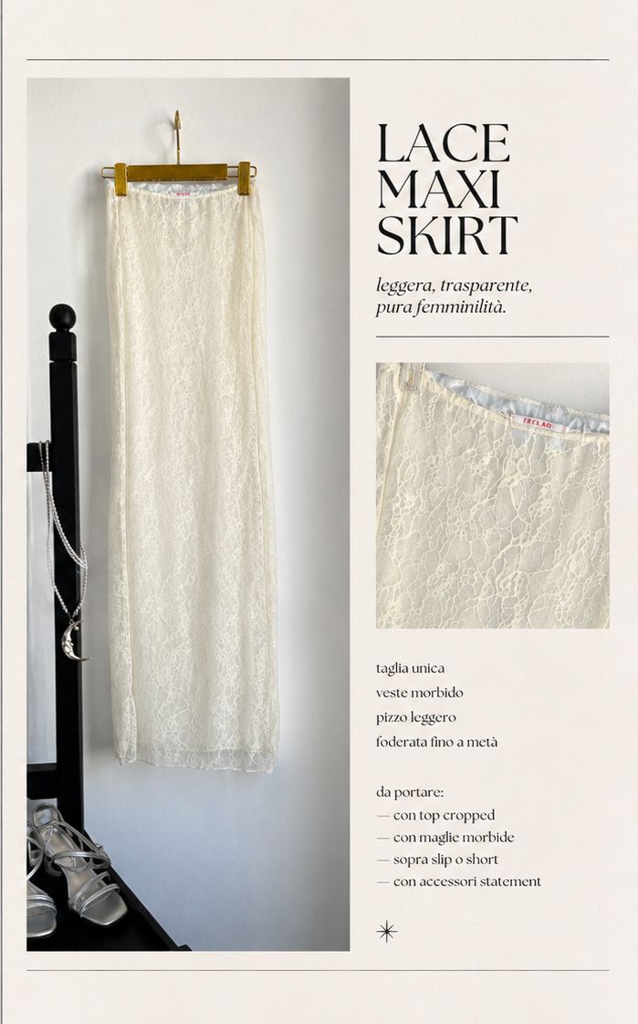 GONNA LACE MAXI