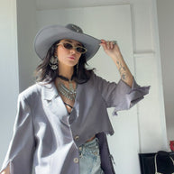 GIACCA VINTAGE GRIGIA