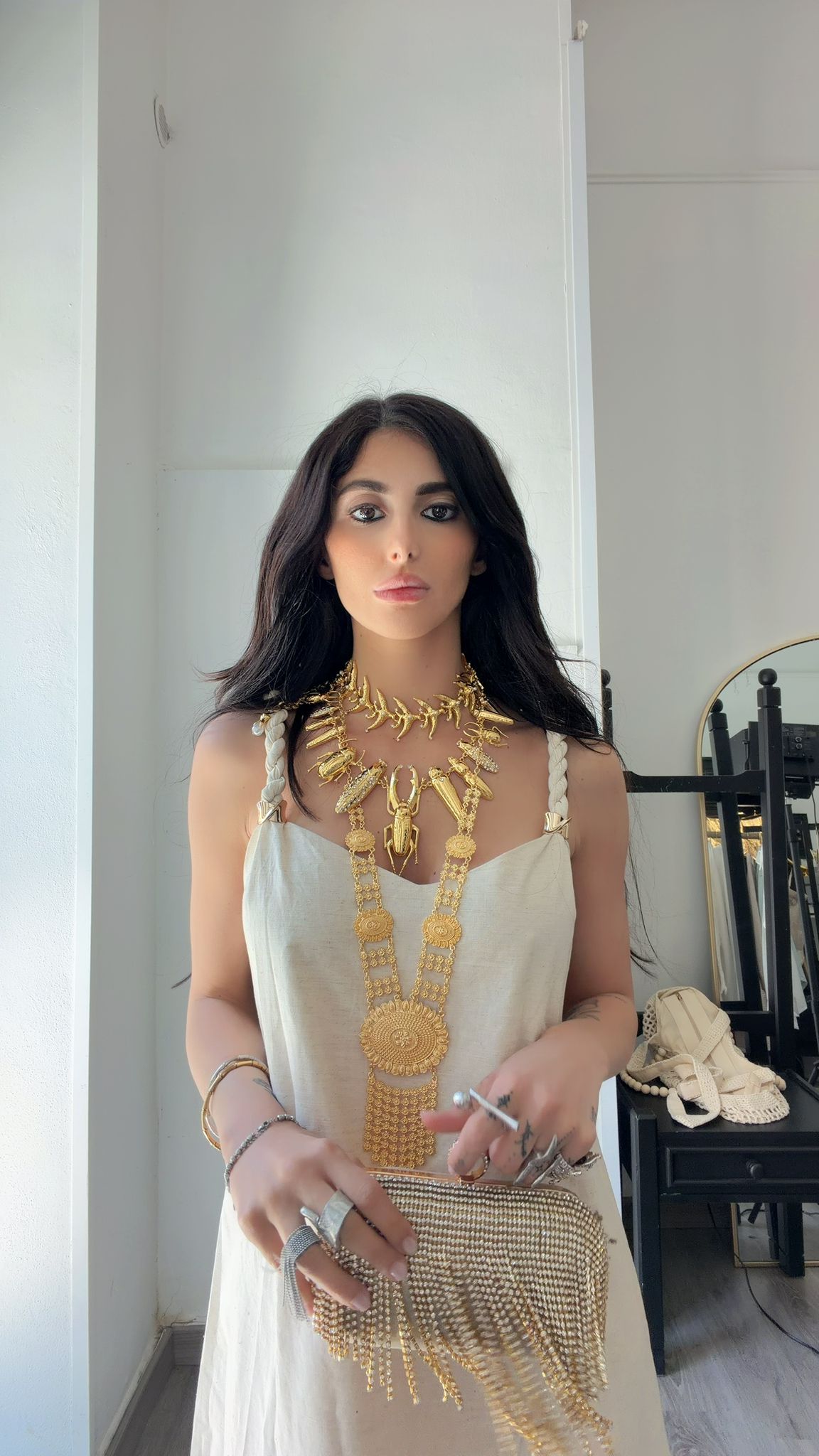 ABITO LINEN GODDES
