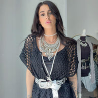 MAGLIA RETE NERA
