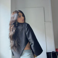 GIACCA BLACK TRASVERSAL