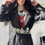 COORDINATO PIZZO NERO