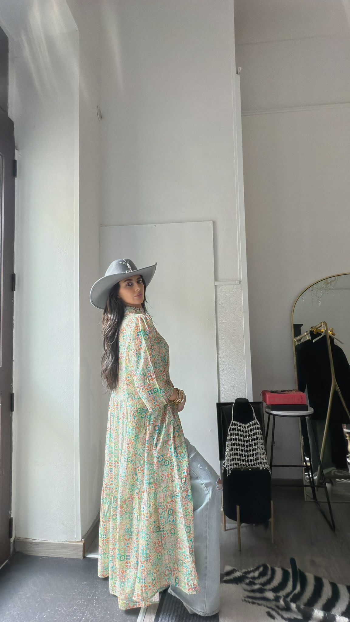 CAMICIONE FLOREAL DESIGN