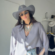 GIACCA VINTAGE GRIGIA