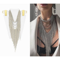 COLLANE FRINGES OF CRYSTAL