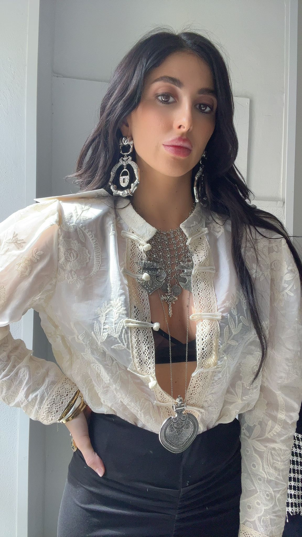 CAMICIA IVORY BOHEME