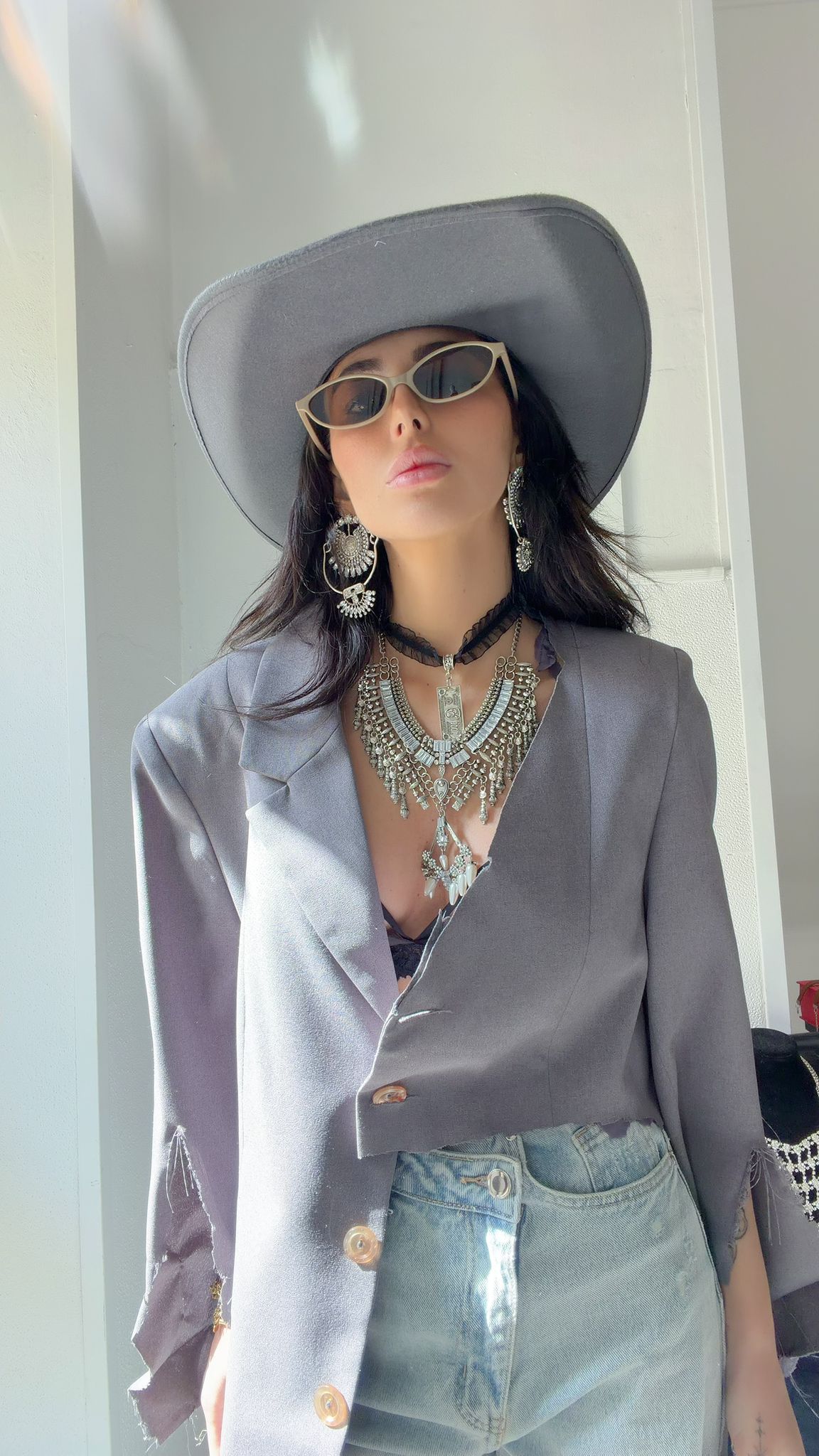 GIACCA VINTAGE GRIGIA