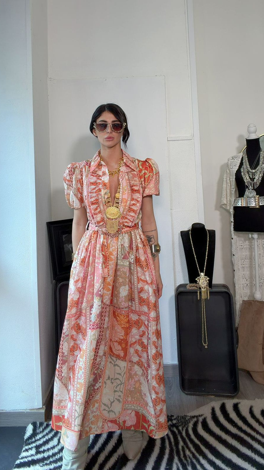 ABITO BOHO CORAL