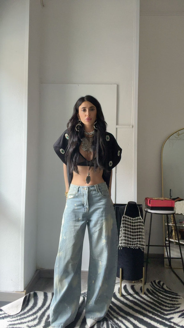 JEANS PAINTED ATTITUDE