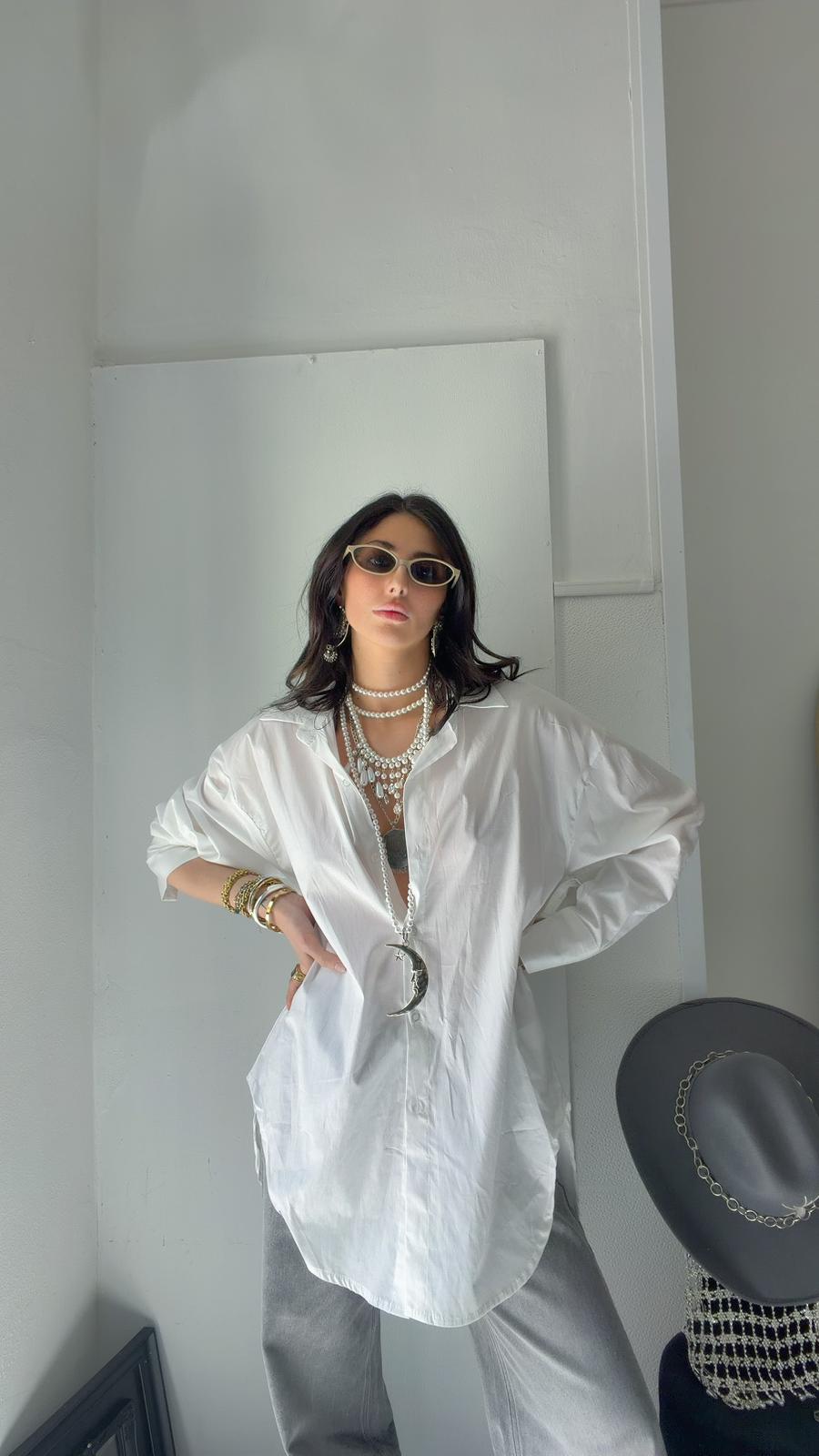 CAMICIA SAGOMATA BIANCA