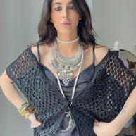 MAGLIA RETE NERA