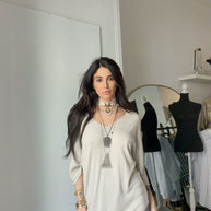 MAGLIA BEIGE FLOW